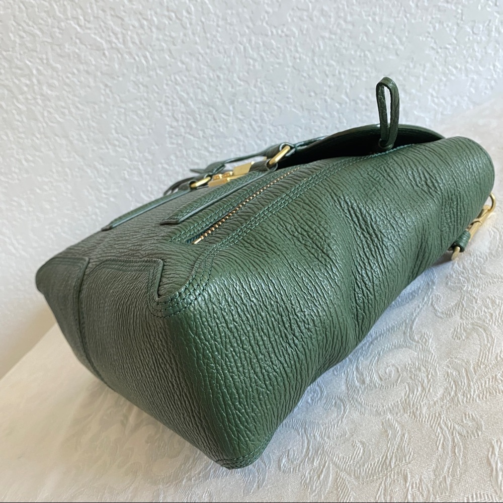 3.1 PHILLIP LIM Mediums Pashli leather tote dark green - Picture 6 of 11
